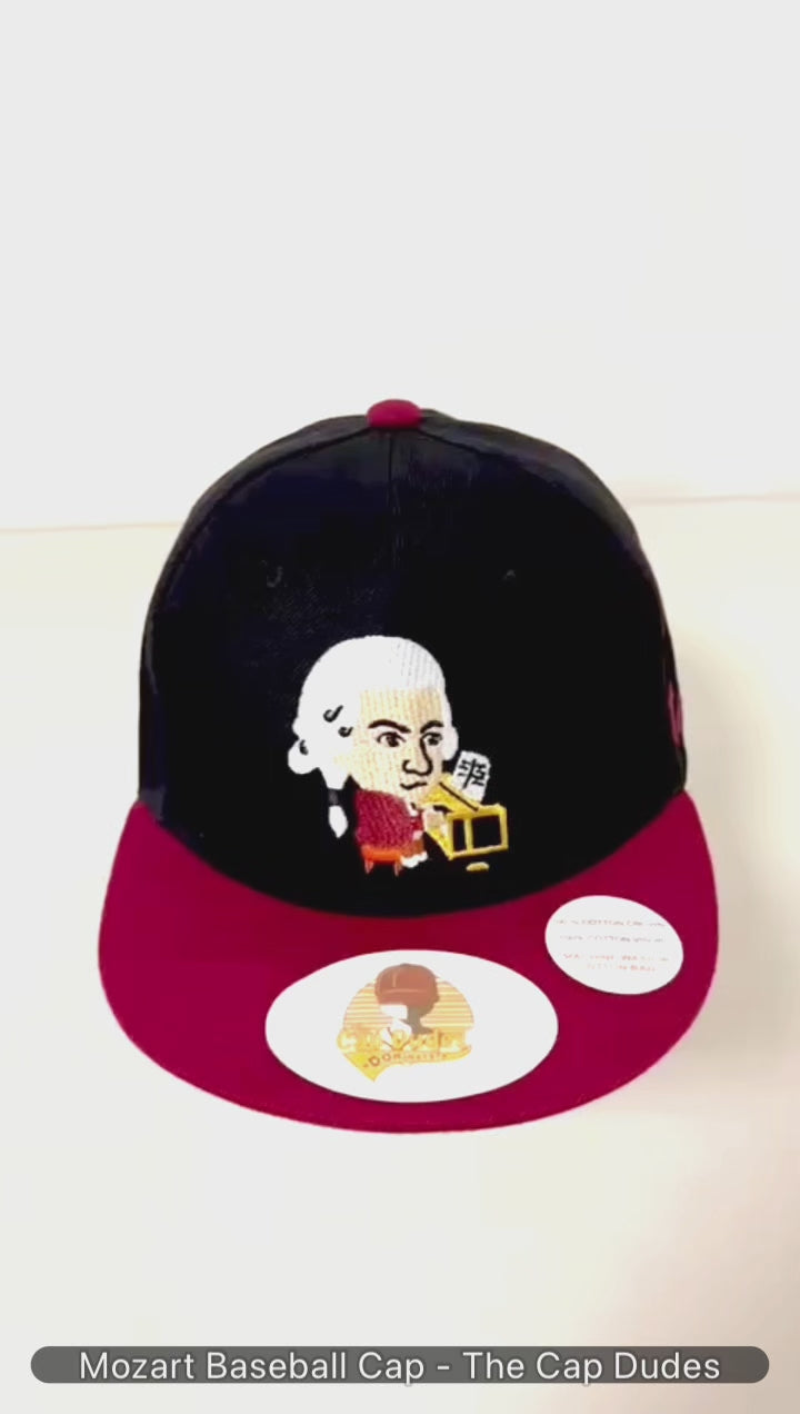 Mozart Baseball Cap Video - The Cap Dudes