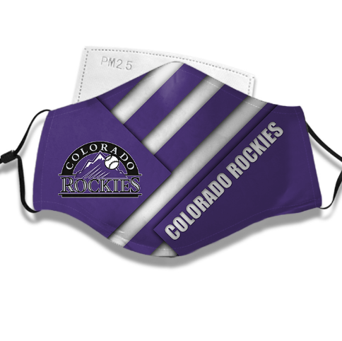 Sport - Colorado Rockies Face Mask - Major League Baseball MLB