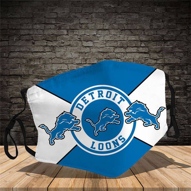 Sport - Detroit Lions Face Mask - National Football League NFL