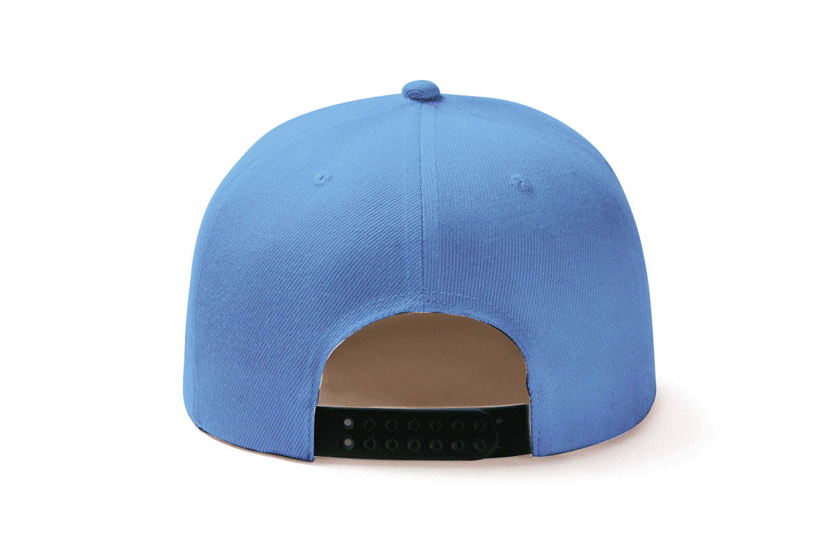 Light Blue 9FIFTY Style Double Snapback Adjustible Fit Embroided Baseball Cap 100% Cotton