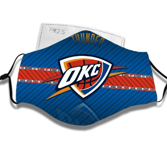 Sport - Oaklahoma City Thunder Face Mask - National Basketball Association NBA