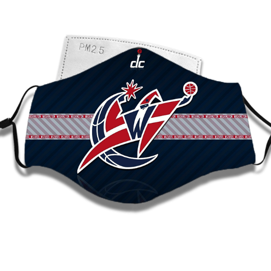 Sport - Washington Wizards Face Mask - National Basketball Association NBA