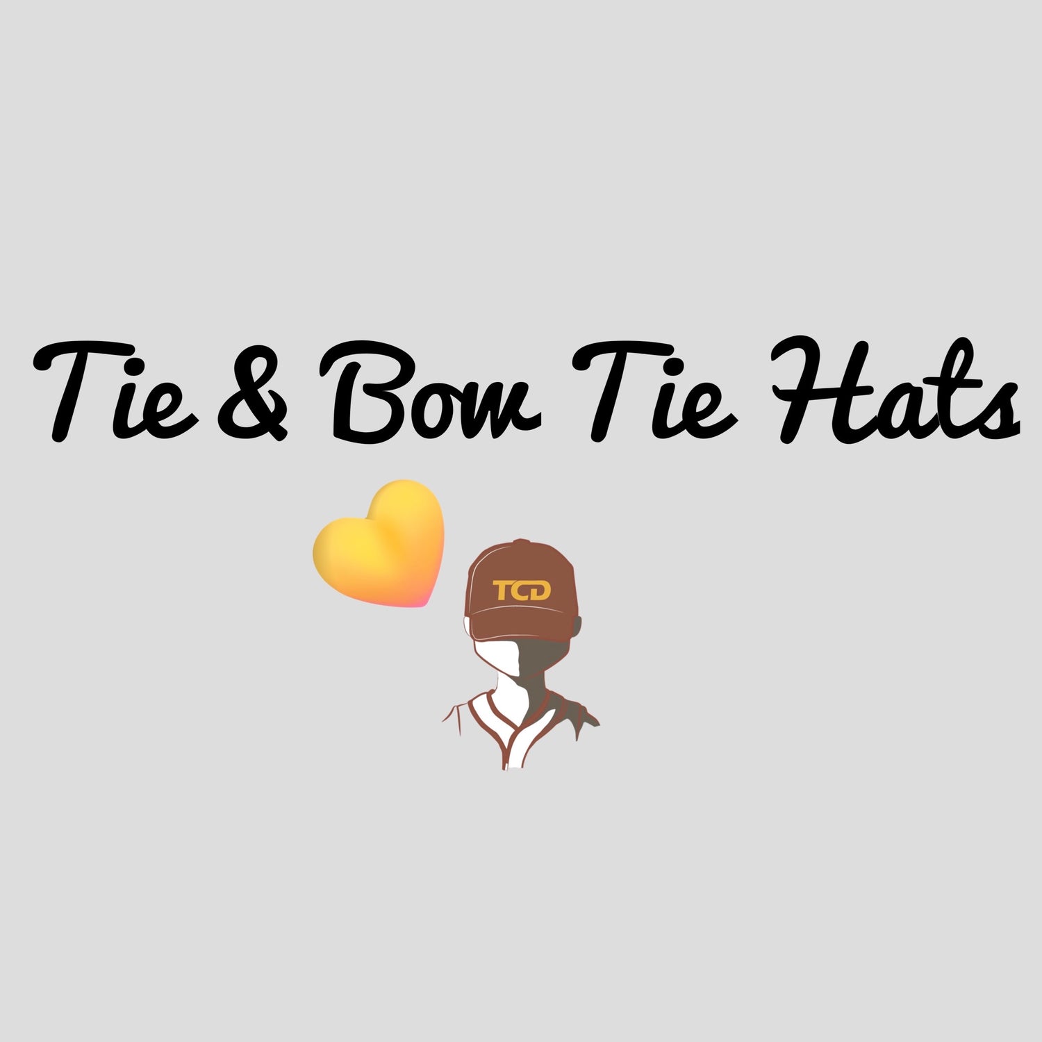 Tie & Bow Tie Hats Collection - The Cap Dudes