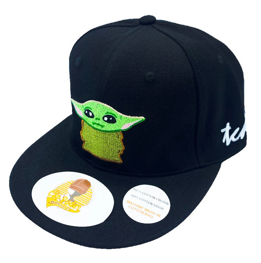 Star Wars Baby Yoda Black Baseball Hat - The Cap Dudes