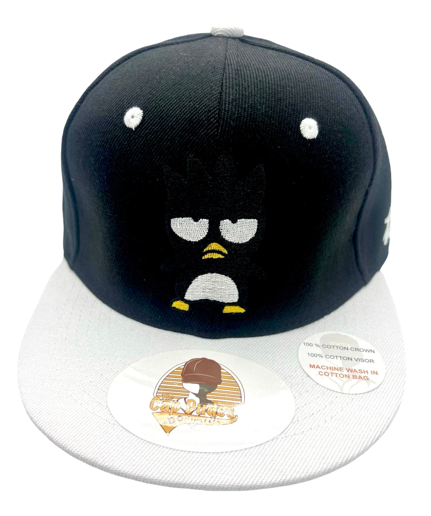 Badtz-Maru Baseball Hat - Front View - The Cap Dudes