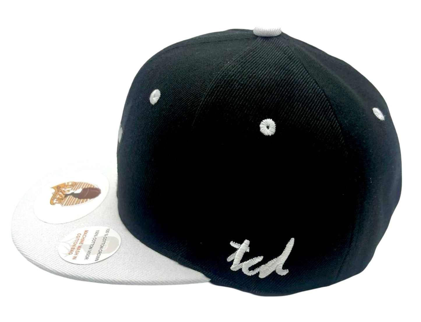 Badtz-Maru Baseball Hat - Side View - The Cap Dudes
