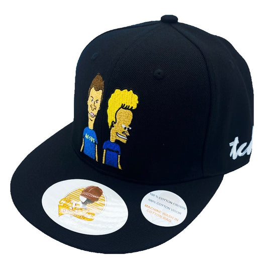 Beavis And Butt-Head Black Baseball Hat - The Cap Dudes