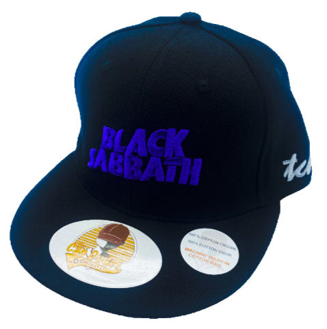 Black Sabbath Black Baseball Hat - The Cap Dudes - Front View
