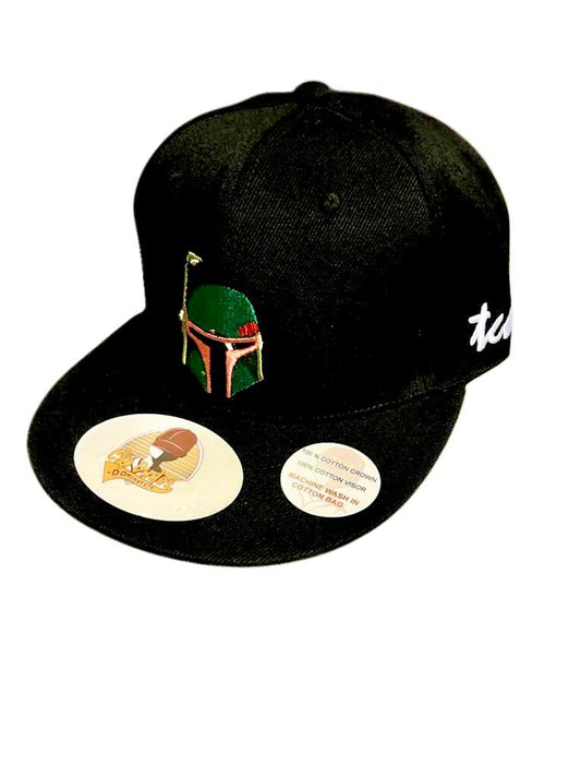  Boba Fett Black Baseball Hat - The Cap Dudes - Front View