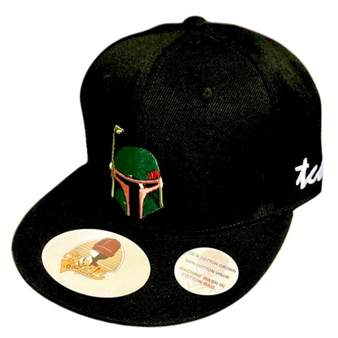  Boba Fett Black Baseball Hat - The Cap Dudes - Front View