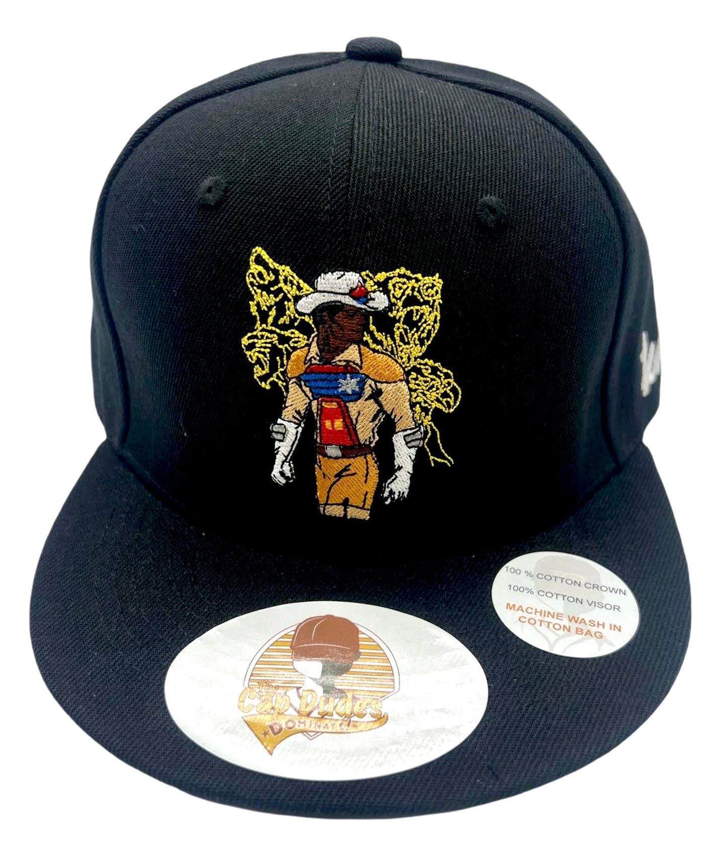 BraveStarr Baseball Hat - Front View - The Cap Dudes
