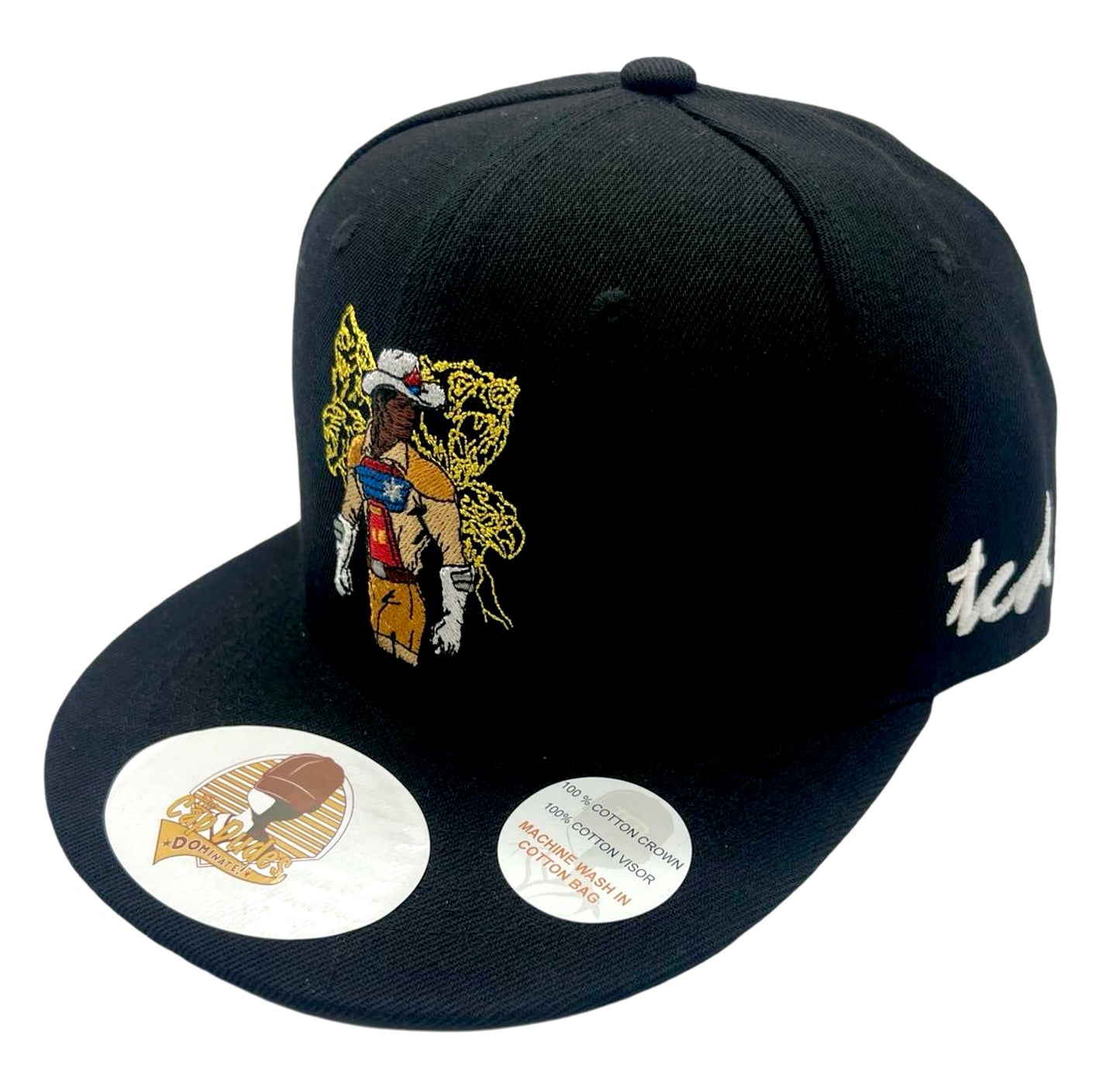 BraveStarr Black Baseball Hat - The Cap Dudes