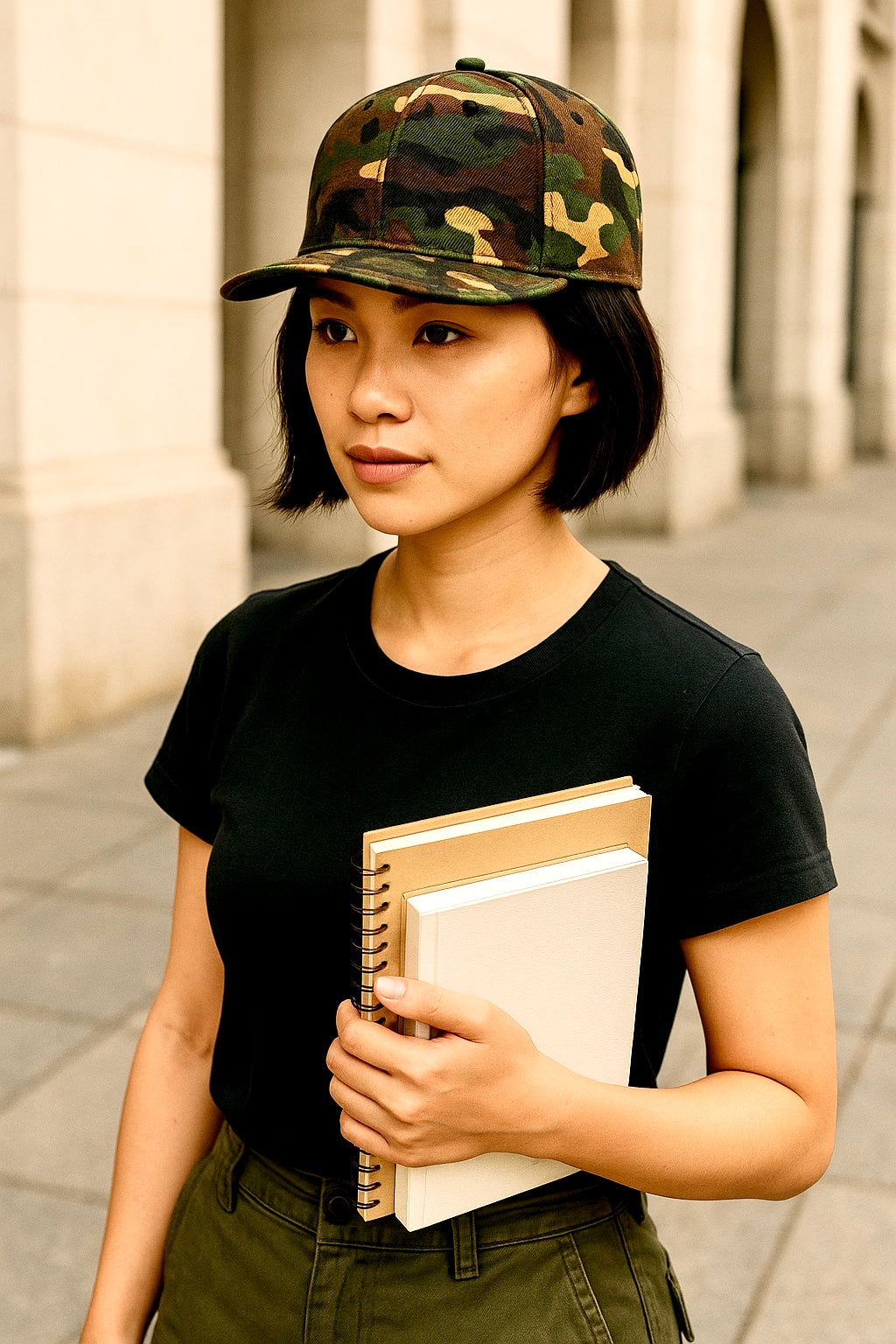 Camo Baseball Hat - Adjustable 9Fifty Snapback Style TCD