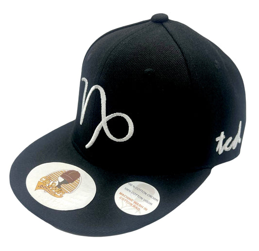 Capricorn Black Baseball Hat - The Cap Dudes