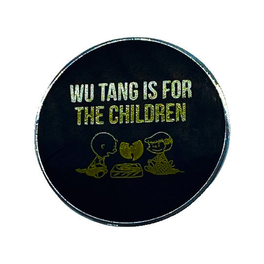 Cartoon - Peanuts - Wu Tang Is For The Children Brooch Accessory - Front