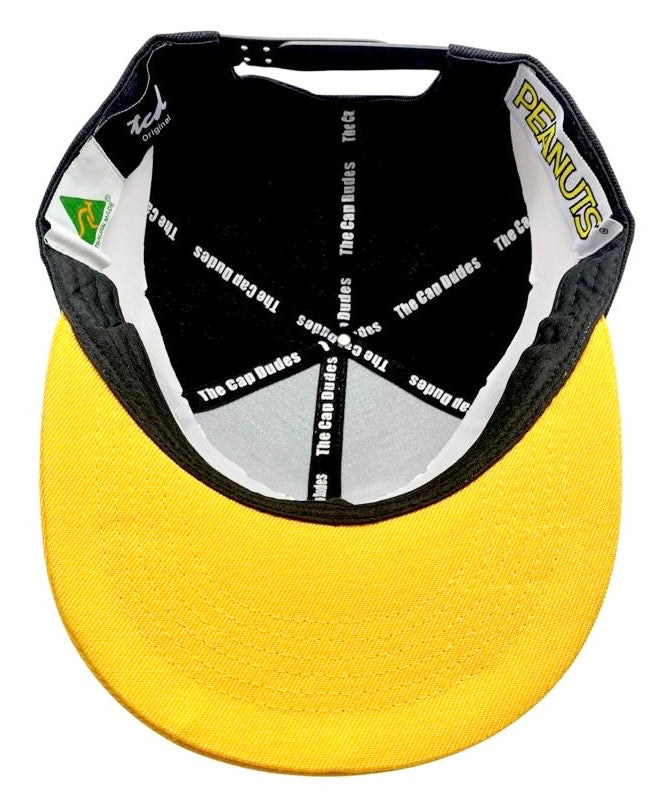 Charlie Brown Baseball Hat - Under Brim - The Cap Dudes