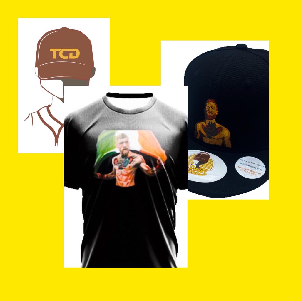 Conor McGregor Baseball Hat and T Shirt Collection - The Cap Dudes