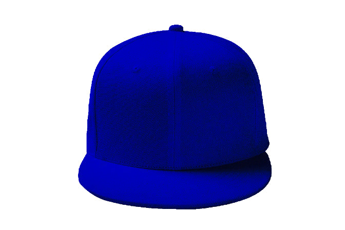 Dark Blue Baseball Hat-Double Snapback 9Fifty Style 100% Cotton-The Cap Dudes-Front View