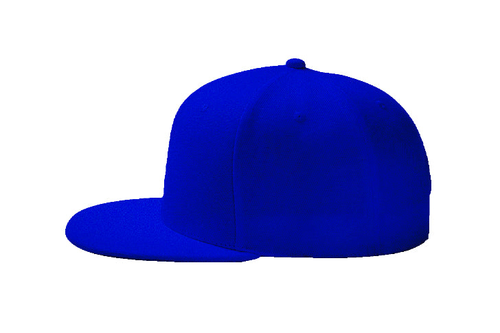 Dark Blue Baseball Hat-Double Snapback 9Fifty Style 100% Cotton-The Cap Dudes-Side View