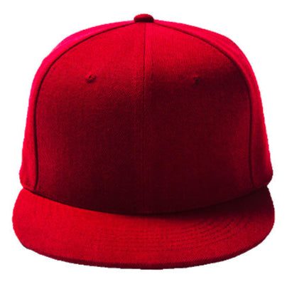 Dark Red Baseball Hat - Double Snapback 9Fifty Style - The Cap Dudes - Front View