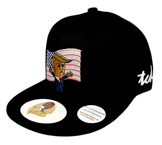 Donald Trump Baseball Hat - Side View - The Cap Dudes