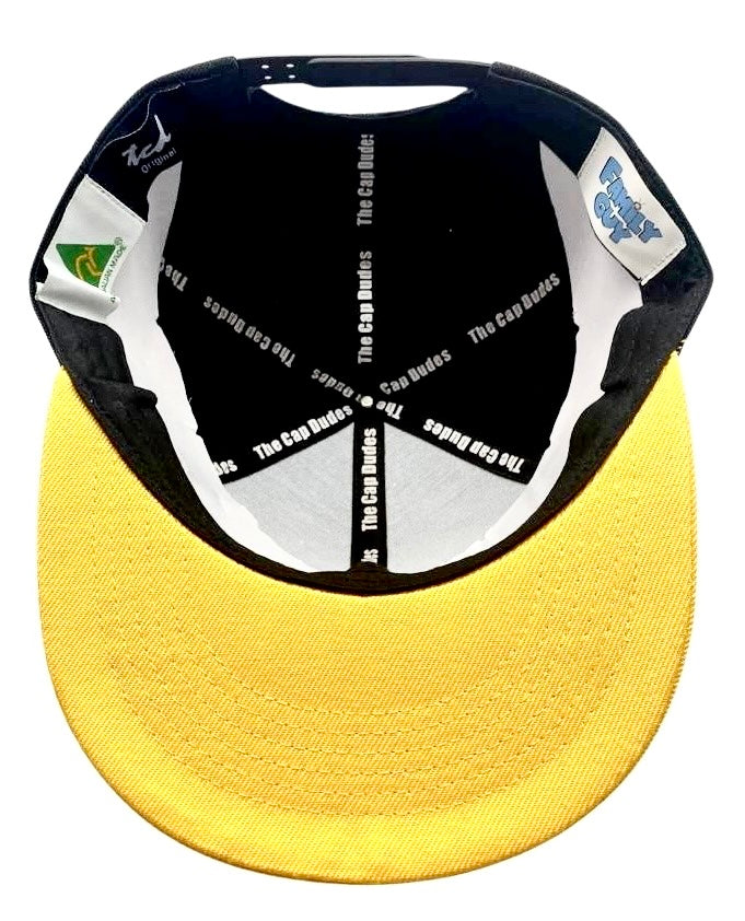 Family Guy Cleveland Brown Baseball Hat - Under Brim - The Cap Dudes