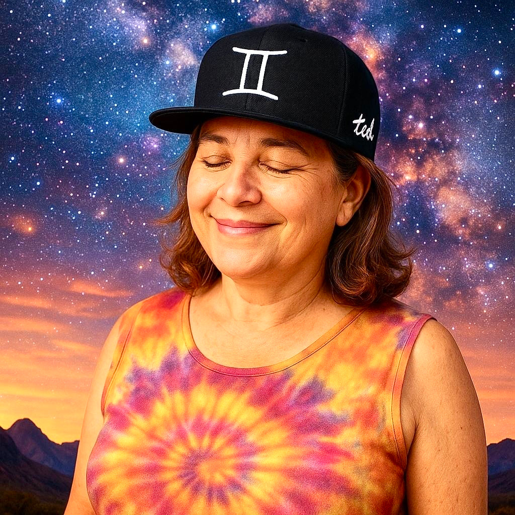 Gemini Baseball Hat - Zodiac Sign Cap 9Fifty Snapback Style TCD