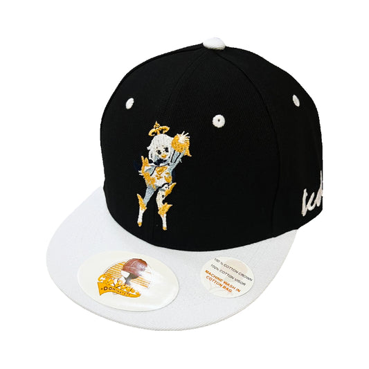 Genshin Impact Paimon - Black Baseball Hat - The Cap Dudes