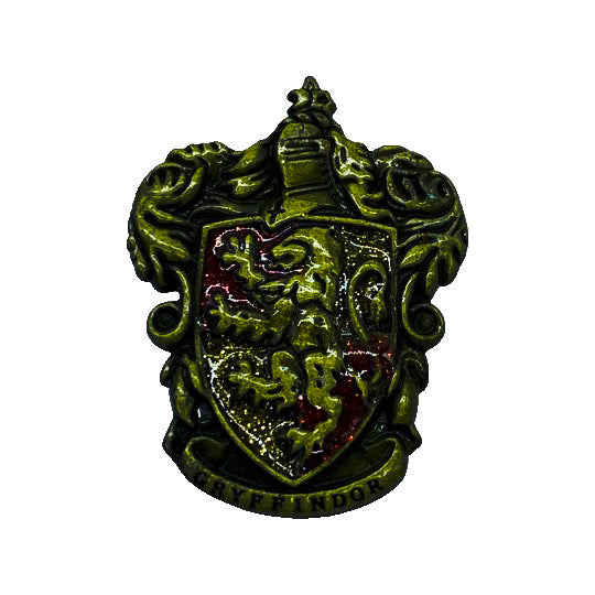 Gryffindor House Seal - Harry Potter - Gryffindoor Brooch Accessory - Front