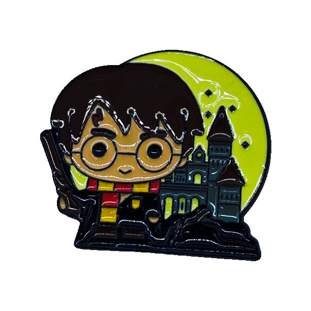 Harry Potter Brooch Accessory - Harry Potter at Hogwarts - Front