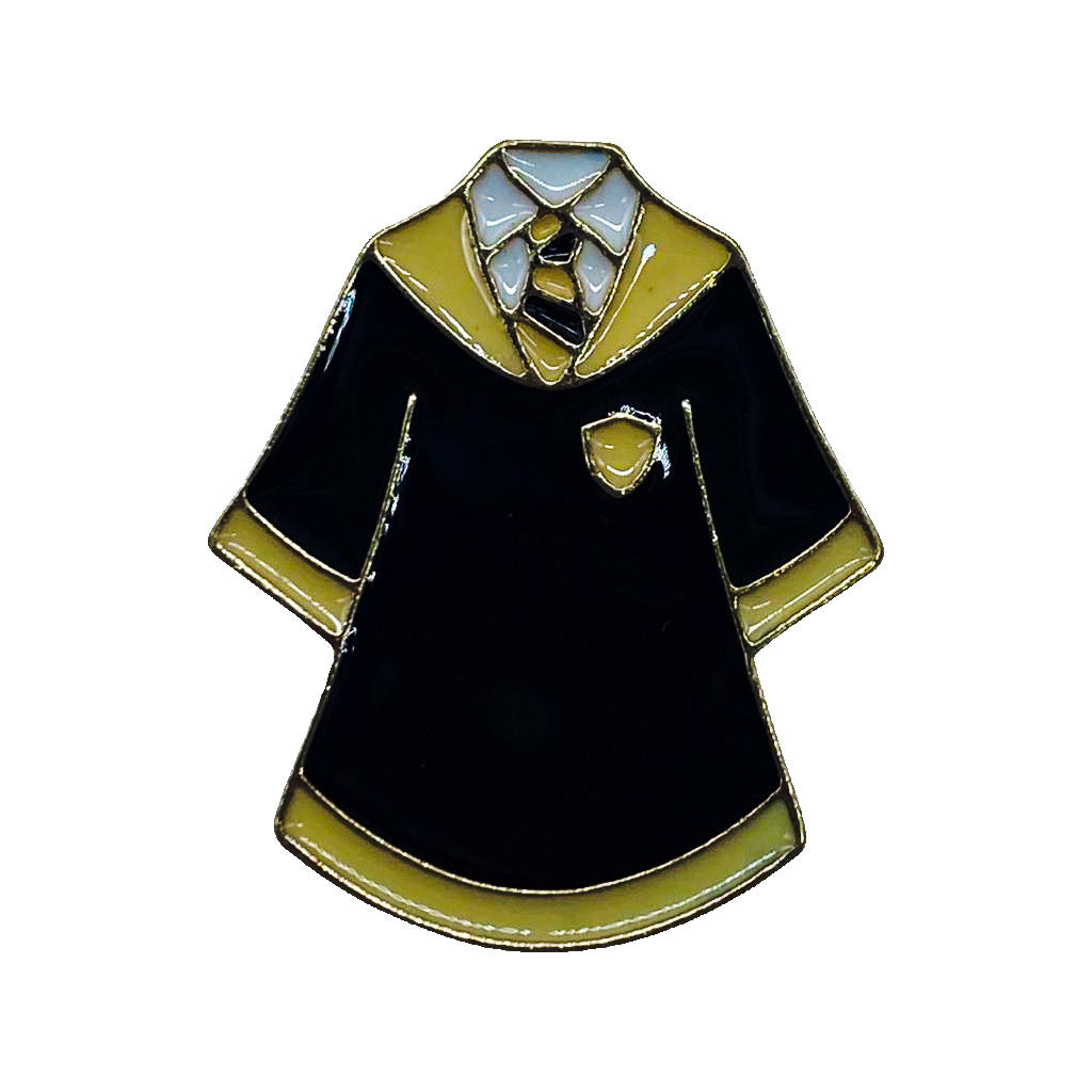 Harry Potter Brooch Accessory - Hogwart's Uniform Yellow - Front