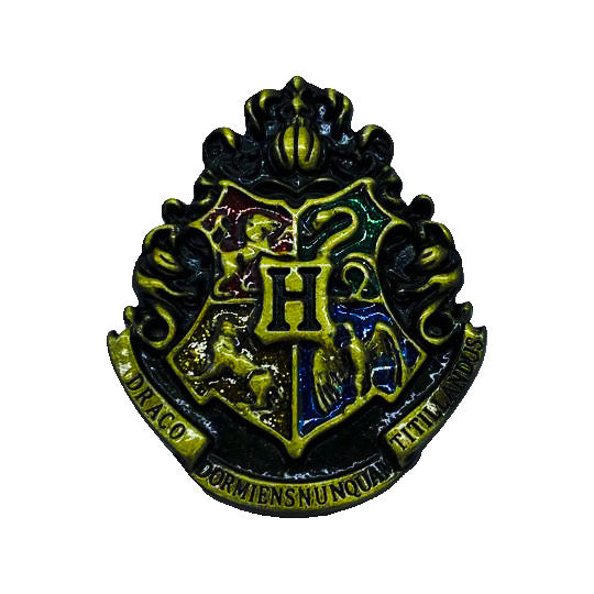 Hogwarts Seal - Harry Potter Brooch Accessory - Front