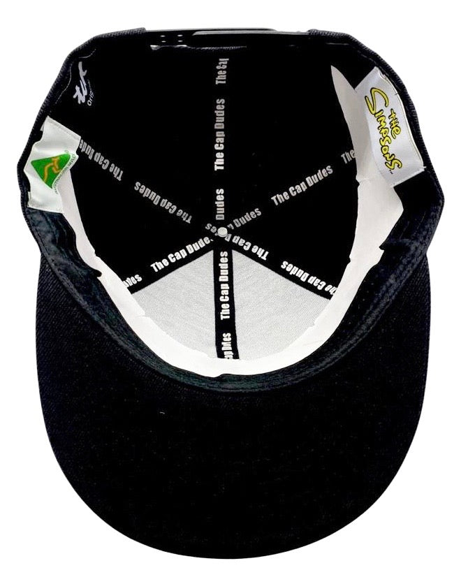Homer Simpson Baseball Hat - Under Brim - The Cap Dudes