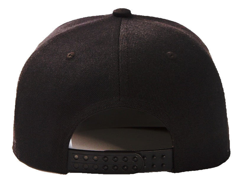 Korn Black Baseball Hat Snapback Adjustable - The Cap Dudes - Back View