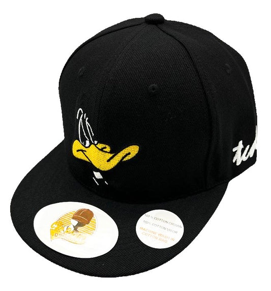 Looney Tunes Daffy Duck Black Baseball Hat - The Cap Dudes