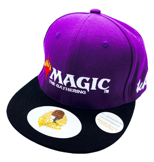 MTG Purple and Black Baseball Hat - The Cap Dudes