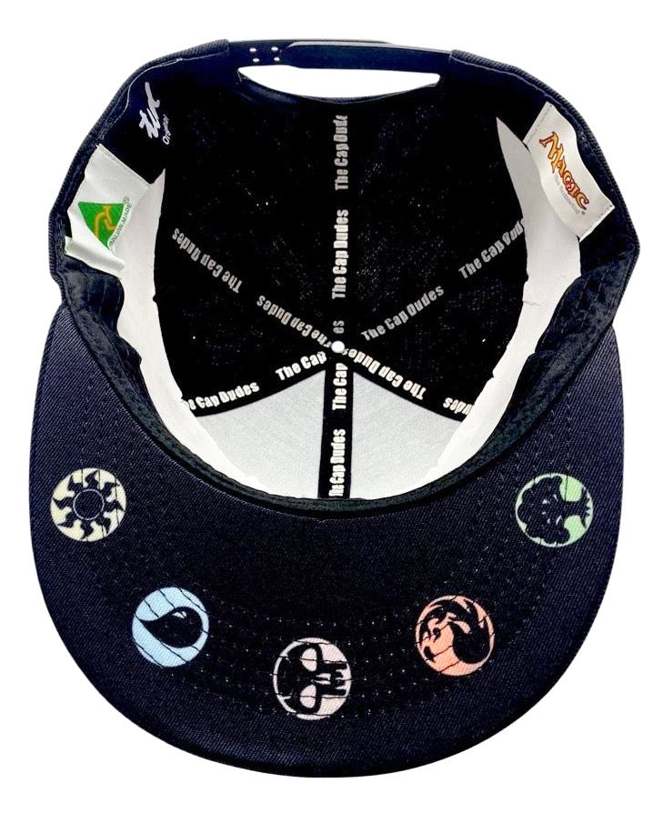 MTG Mana Baseball Hat - Under Brim - The Cap Dudes