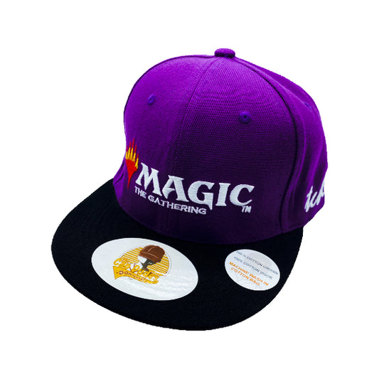 Magic The Gathering - Purple Baseball Hat-The Cap Dudes-Front View