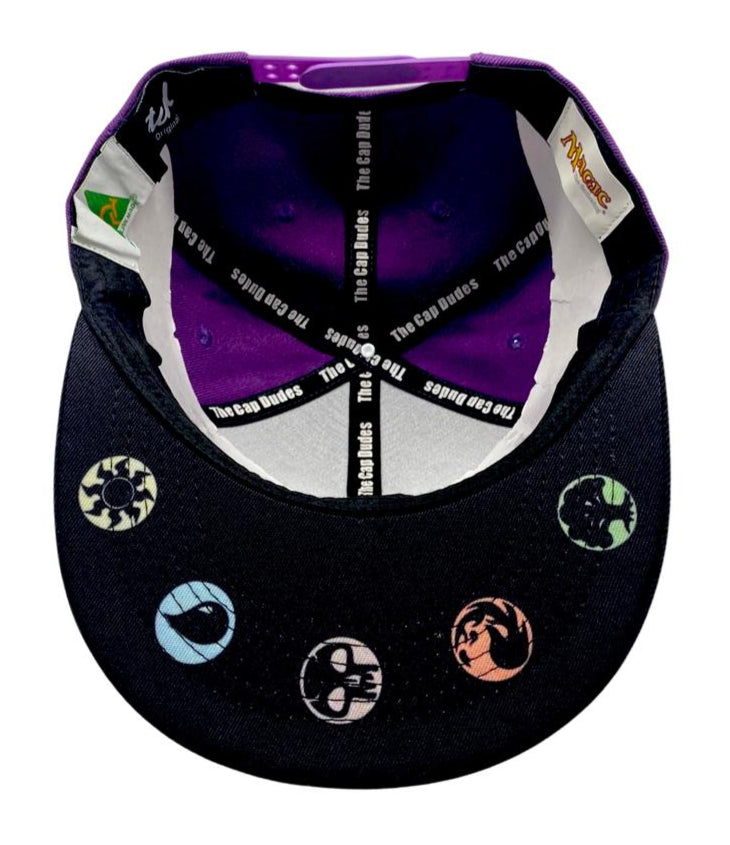 Magic The Gathering Purple Baseball Cap - Under Brim - The Cap Dudes