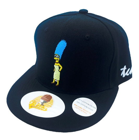 Marge Simpson Black Baseball Hat - The Cap Dudes