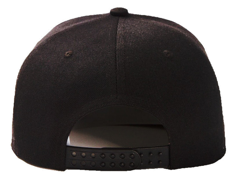 Marilyn Manson Black Baseball Hat Snapback Adjustable - The Cap Dudes - Back View