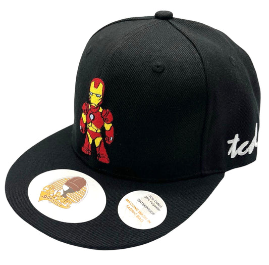 Marvel Iron Man Baseball Hat - Side View - The Cap Dudes