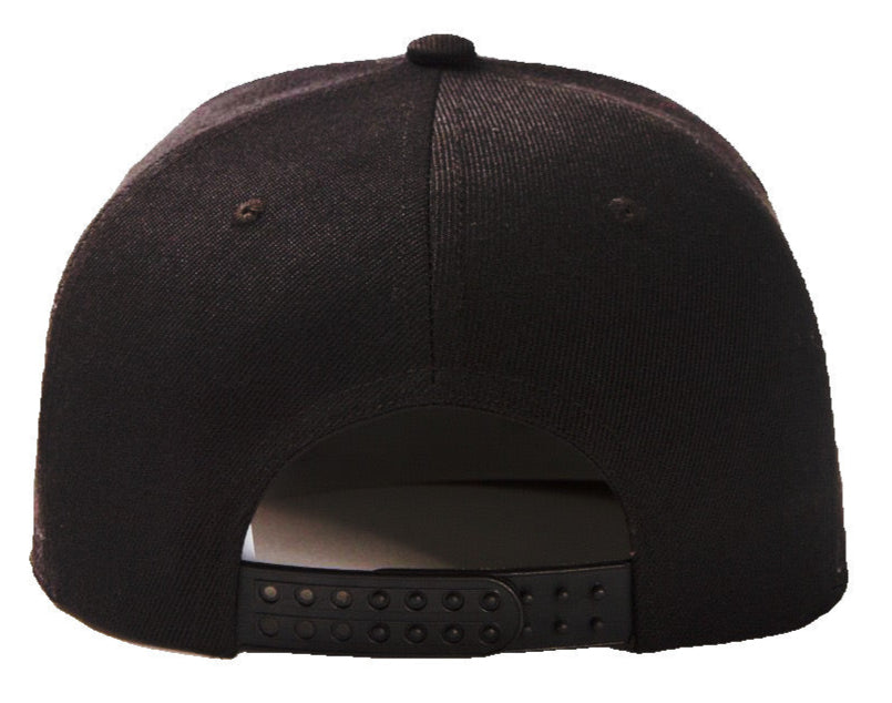 Megadeth - Black Baseball Hat Snapback Adjustable - The Cap Dudes - Back View