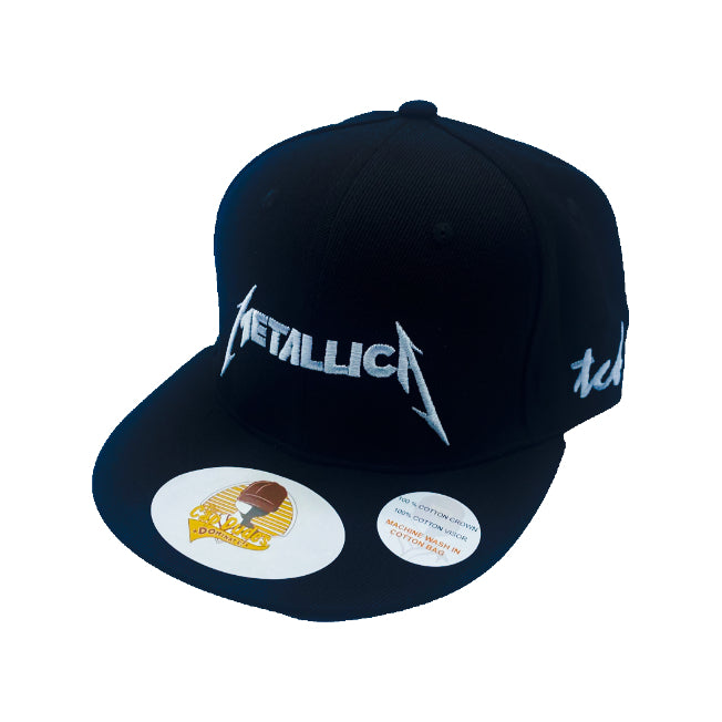 Metallica - Black Baseball Hat - The Cap Dudes - Front View