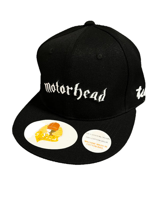 Motorhead - Black Baseball Hat - The Cap Dudes - Front View