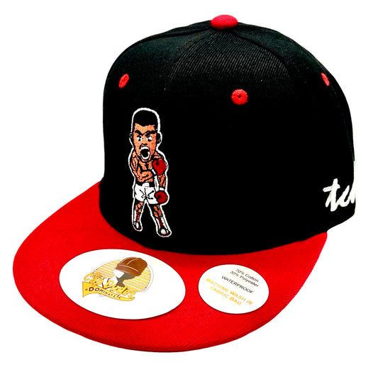 Muhammad Ali Baseball Hat - Side View - The Cap Dudes