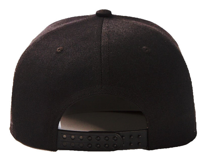 Nate Diaz MMA- Black Baseball Hat-The Cap Dudes - Back View
