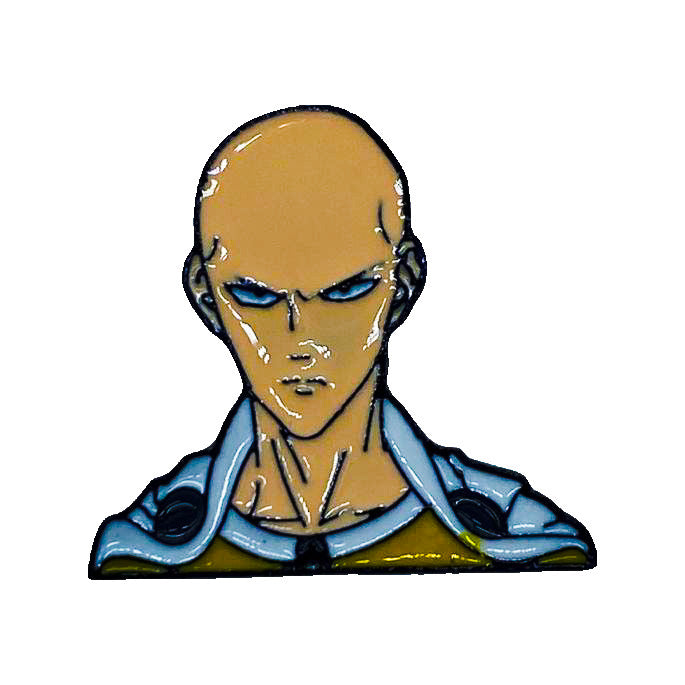 One Punch Man - Manga - Anime Brooch Accessory - Front