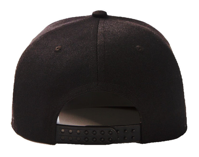 One Piece Baseball Hat - The Cap Dudes - Back View.