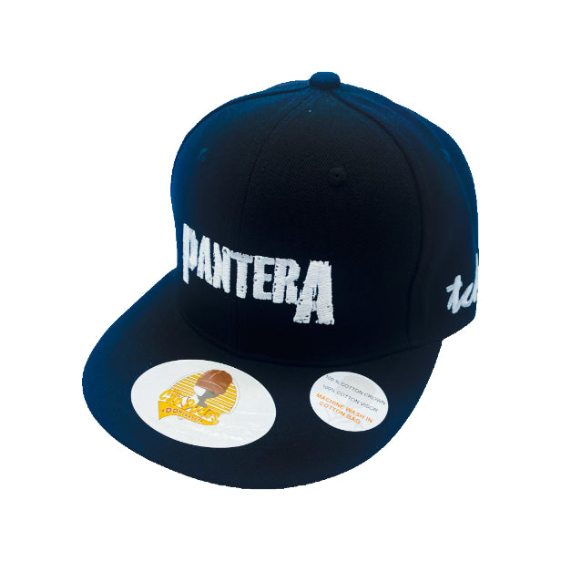 Pantera - Black Baseball Hat - The Cap Dudes - Front View